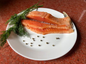 salted salmon