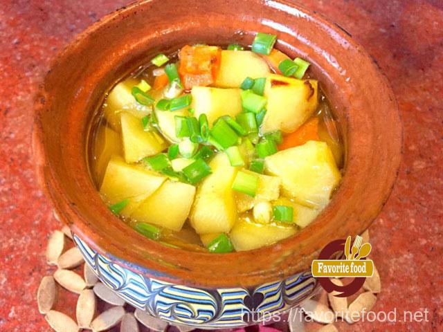 свинина в горшочках