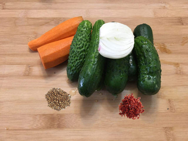 Кимчи из огурцов