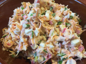 Салат с дайконом