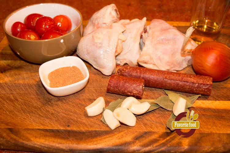 Курица по Испански