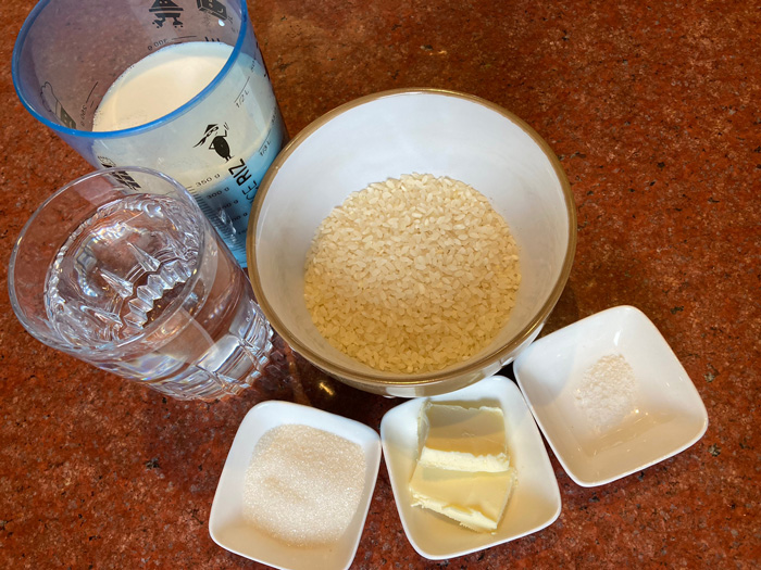 Рисовая каша на молоке.