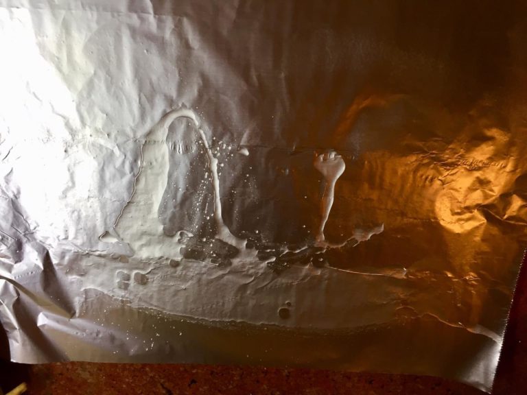 печенье в горошек, фольга