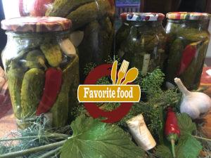 Огурцы маринованные