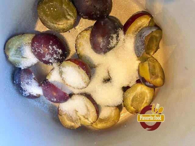 сливовый пудинг