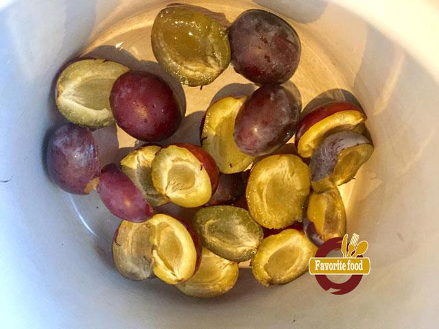 сливовый пудинг