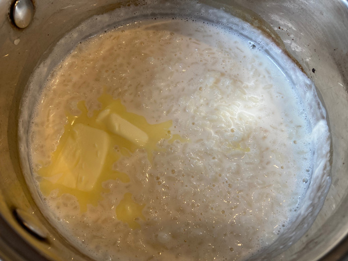 Рисовая каша на молоке.
