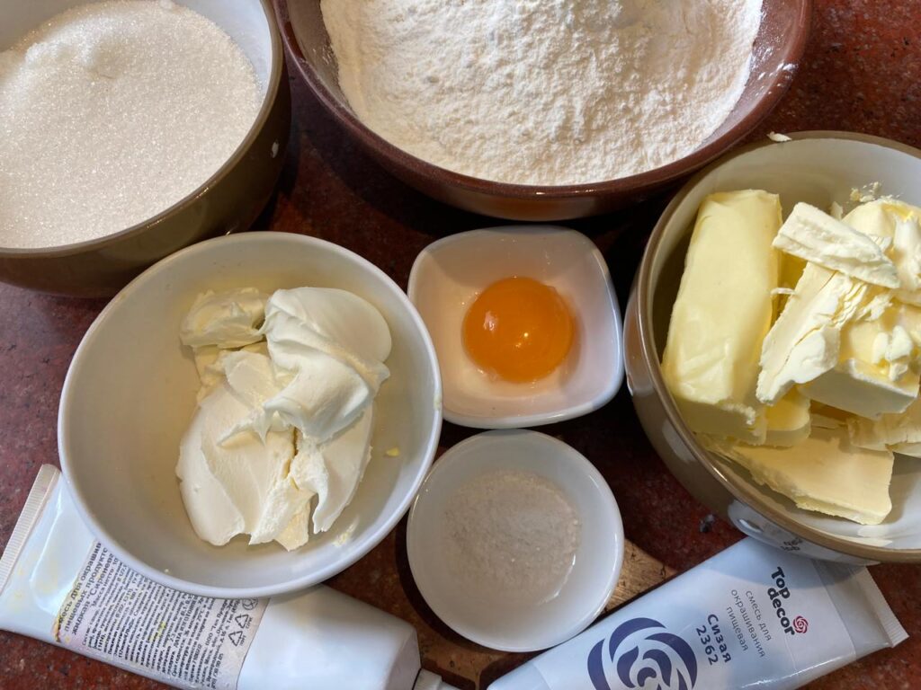 Песочное печенье с сыром